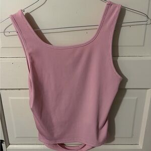 SHEIN Pink Crop Top